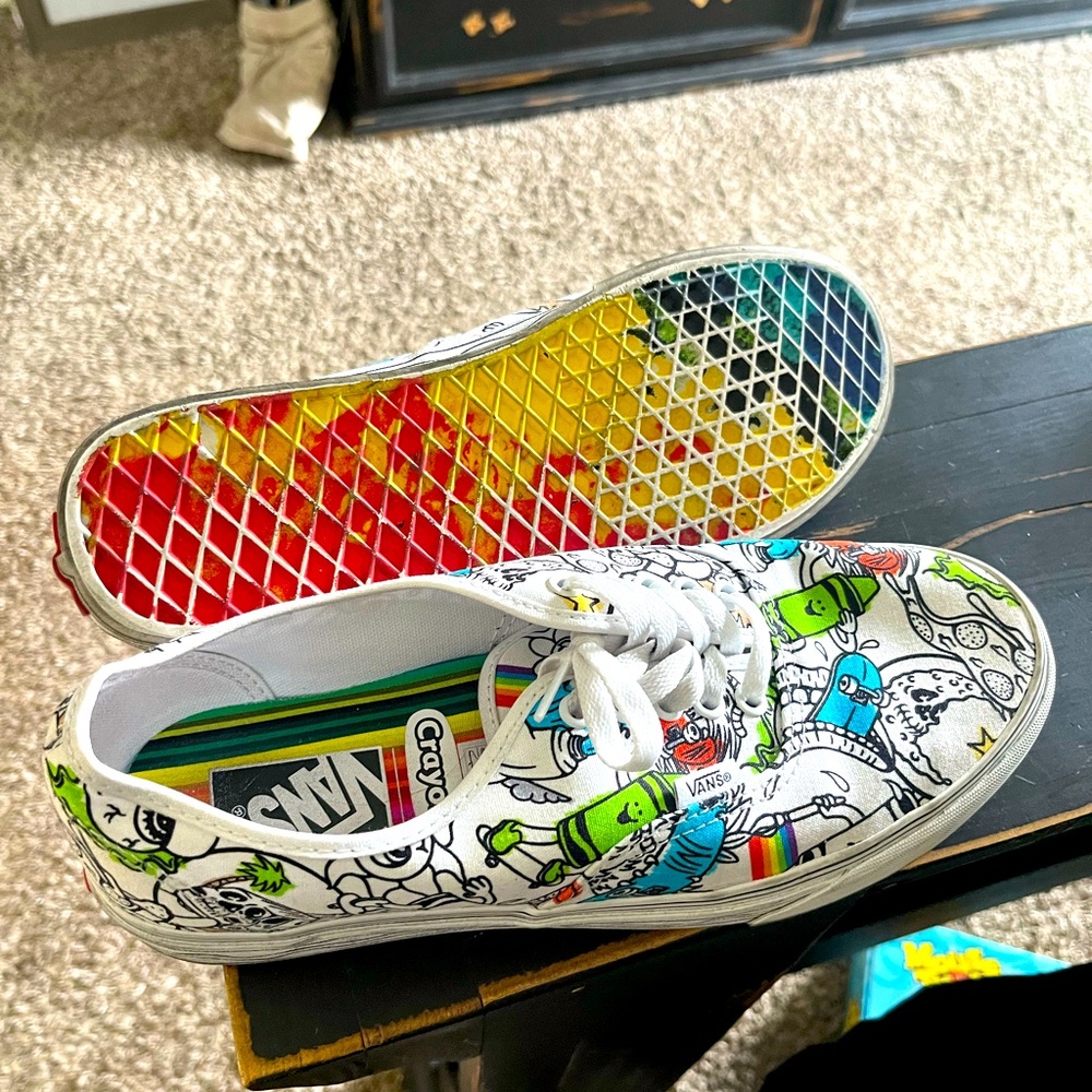 Vans x Crayola